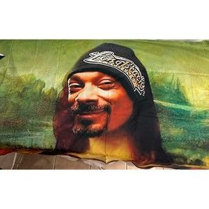 Mona Funny Snoop Dogg Banner Wall Decoration Art 60"X40"